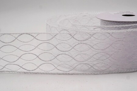 Wit glitterend ogee-rasterdraadlint_KW0470GC-1-1